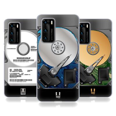 HEAD CASE DESIGNS HARD DISK DRIVES SOFT GEL CASE FOR HUAWEI PHONES 4