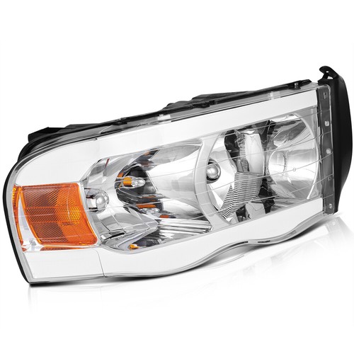 Headlights Assembly LED Lamp Pair Fits 2002-2005 Dodge Ram 1500 2500 3500 5.7L - Picture 4 of 7