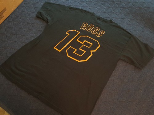 Camiseta de béisbol grande de los Gigantes de San Francisco MLB USADA EN EXCELENTE ESTADO SF Cody Ross is Boss INV935 - Imagen 7 de 12