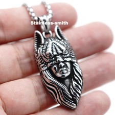 Stainless Steel Cool Mens Womens Cat Catwoman Batman Pendant Necklace With Chain