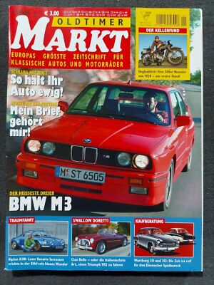 Oldtimer Markt 1 von 2006 BMWM3 Swallow Doretti  Alpine A110 Ciao Bello Wartburg