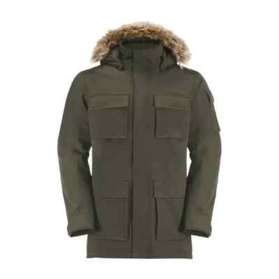 Jack Wolfskin Glacier Canyon Parka Kinder Khaki Gr. 104 Winter statt 180  #13