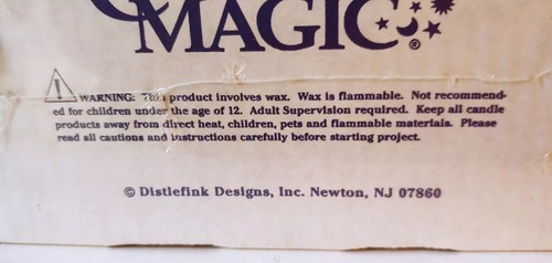 NEW CANDLE MAGIC Harvest Fun Kit Candle Kit by Distlefink Designs VTG - Picture 5 of 6
