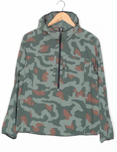 MOUNTAIN HARDWEAR Echo Lake Hoodie Women Size M ½ Zip Camouflage MJ5841