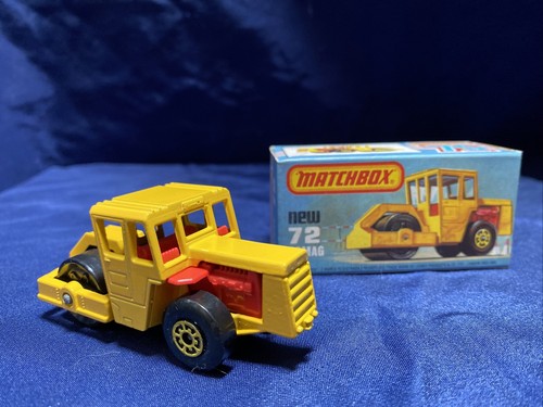 MATCHBOX LESNEY SUPERFAST #72 BOMAG 