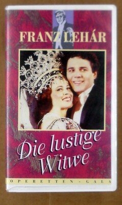 German Language VHS Die Lustige Witwe (Operetta Franz Lehar  1994)