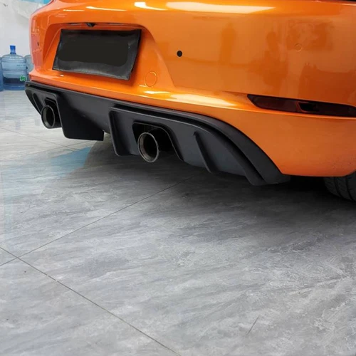 For 17-24 718 CAYMAN BOXSTER GTS GT4 Style Rear Diffuser Lip Tail Throat sliver - Picture 4 of 5