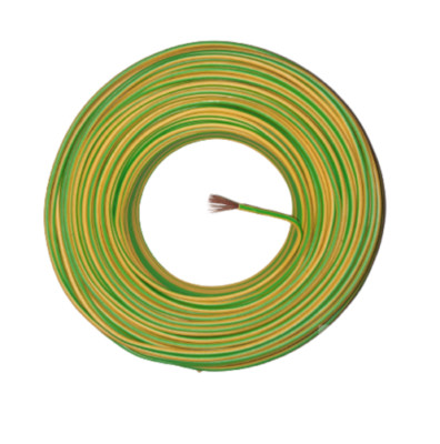 Erdungskabel H07V-K grün gelb 1x2,5 mm² Einzelader flexibel Litze 1 - 100m fein