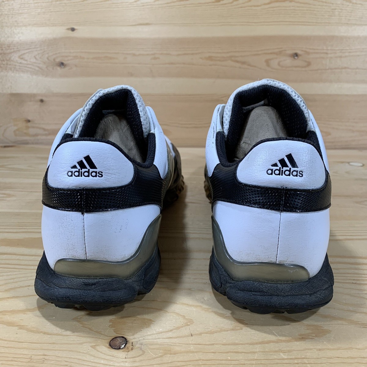 Adidas FitFoam ClimaProof Traxion Golf Shoes 
Art # 675491
Men\'s 9 White/Black adidas Men main image 2