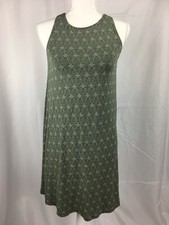 Old Navy SMALL Women’s Green Dress Sleeveless Straight Junior Stretchy