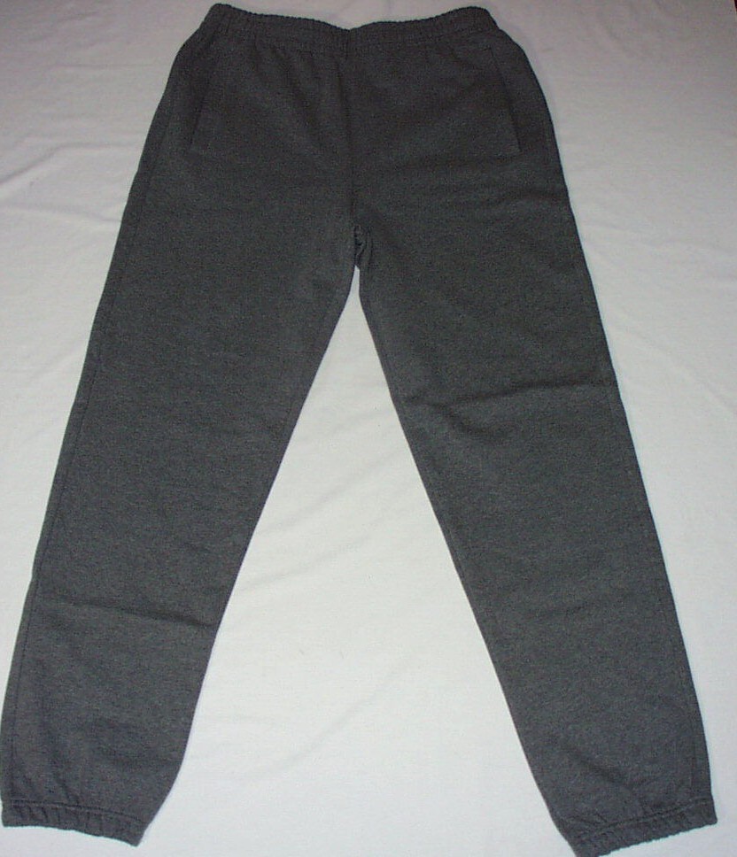 Calvin Klein Grey XL French Terry Cotton Sweatpants New