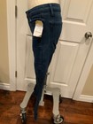 Paige "Verdugo Ankle” Dark Wash Skinny Blue Jeans, Size 27 — photo 4