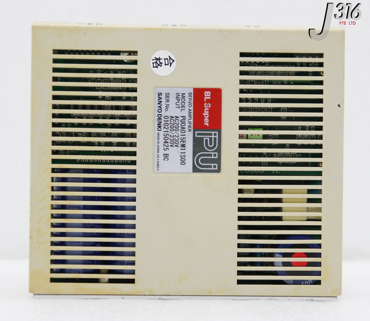 34136 SANYO DENKI SERVO AMPLIFIER, BL SUPER PU PU0A015EM11S00 | eBay