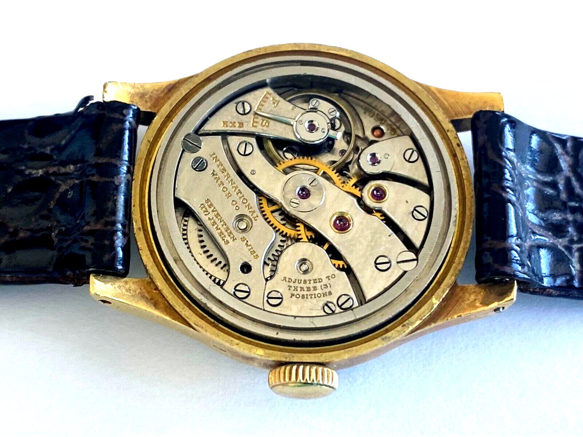 Tiffany & Co Men's Wristwatch International Watch Co 18K Tiffany & Co Men's Wristwatch International Watch Co 18K