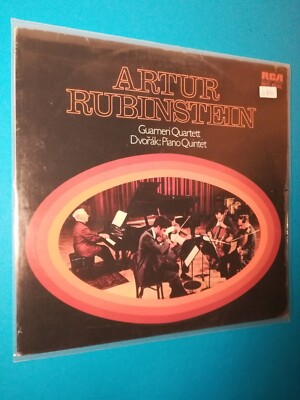 DVORAK - RUBINSTEIN - GUARNERI QUARTETT - Piano Quintet - RCA Red Seal LP/L810