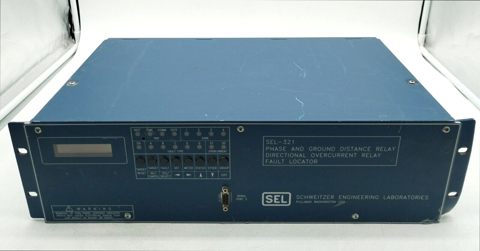 SCHWEITZER SEL-321-1 321114256HNB3X4 PHASE & GROUND DISTANCE RELAY