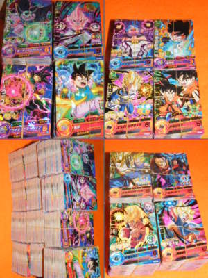 Énorme Lot De 1000 Cartes Dragon Ball Heroes – Rares Et Exclusives, Parfait Pour Les Fans De DBZ Et Goku !