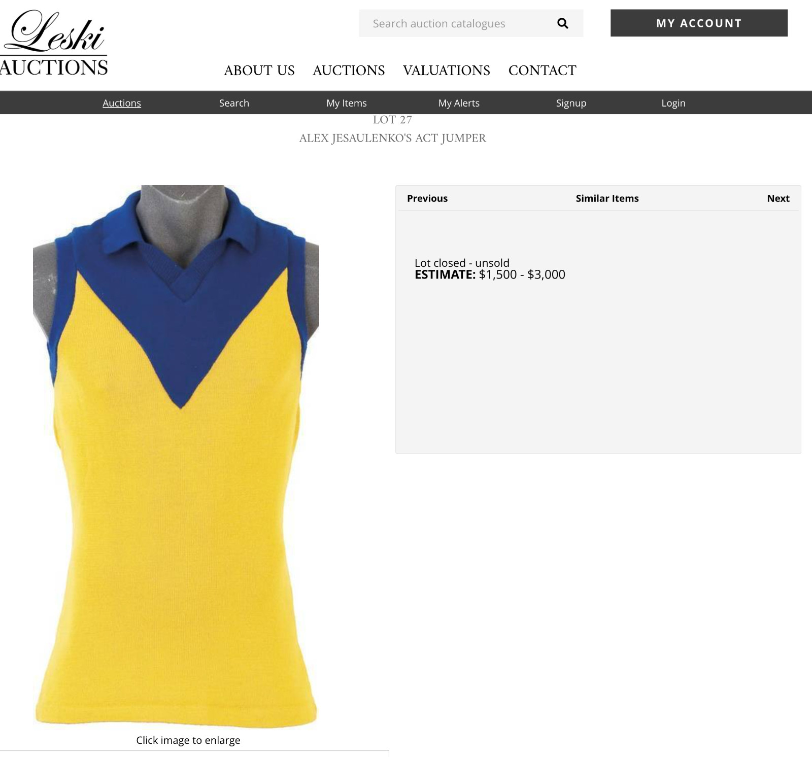 Circa 1978 State Of Origin ACT Canberra Player Issue Jason Knitting Mills Jumper