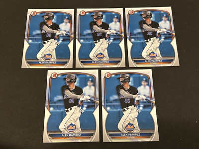 2023 Bowman Draft Alex Ramirez Prospect (BD-17) Lot of 5x - QTY