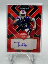 2023 Wildcard Auto Mania Terrel Bernard Auto /10