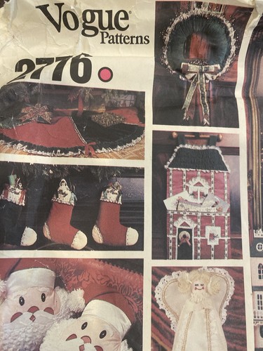 Vogue Schnittmuster Service 2776 Vintage Weihnachten - Bild 3 von 4