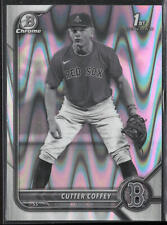 2022 Bowman Draft Cutter Coffey BDC-200 1st Ray Wave Refractor | Boston Red Sox