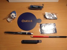 verschiedene Werbeartikel " Quelle " in OVP
