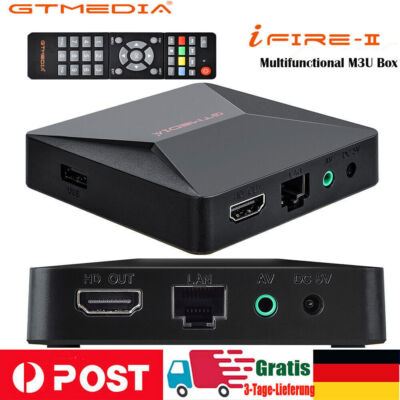 GTMEDIA Ifire2-1080P H.265 HEVC 10bits Internet IP TV box 2.4G WIFI Set top Box