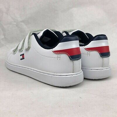 Size 5Y / Women's 6.5 Tommy Hilfiger Iconic Court Alt Sneakers Hook and Loop