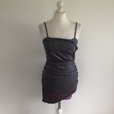 Cider Short Mini Glitter Bodycon Dress Size XS Sleeveless Multicoloured BNWT | eBay UK Cider Short Mini Glitter Bodycon Dress Size XS Sleeveless Multicoloured BNWT | eBay UK