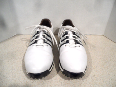 Mens Adidas Tour 360 Boost White Black Golf Shoes Size 8  display picture 3