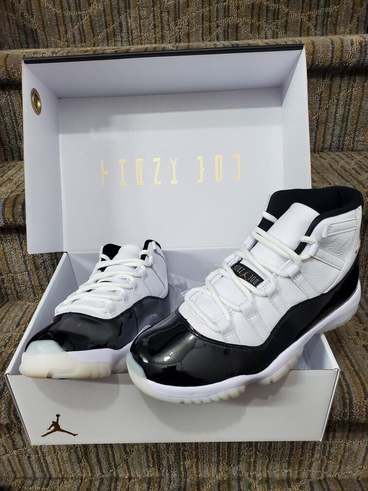 Nike Air Jordan 11 Retro DMP Gratitude Black/Gold CT8012-170 Nike Air Jordan 11 Retro DMP Gratitude Black/Gold CT8012-170
