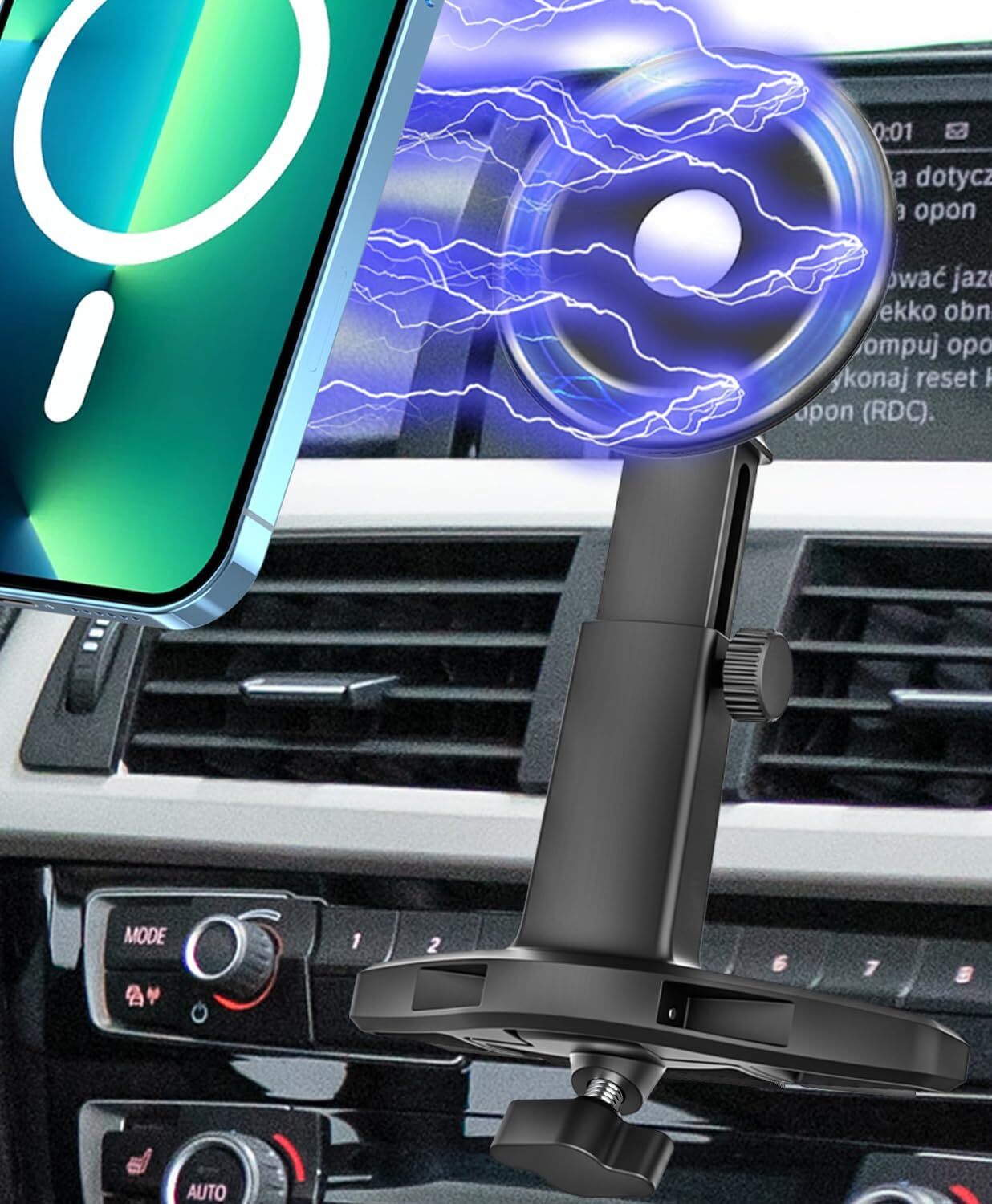 Fits Car Mount CD Slot Magnetic Phone Holder for Car CD Player Car Accessories