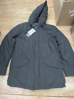 WOOLRICH Daytona Parka in Ramar Cloth Phantom Grey Extra