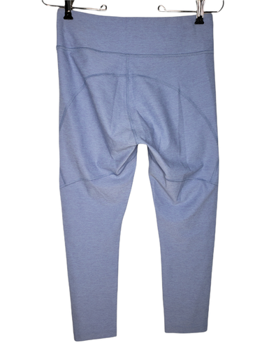 Outdoor Voices Medium Leggings Periwinkle Blue Capri Midrise Waist Pocket Gym - Picture 4 of 5
