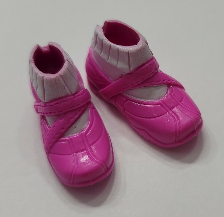 SAOLA BARBIE DOLL SHOES MY SCENE ROSA E BIANCO SNEAKERS CALZE SOLO PER PATTINI A ROTELLE