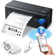 Thermal-Label-Printer-Shipping Label Printer for Small Business 4X6 Bluetooth Th
