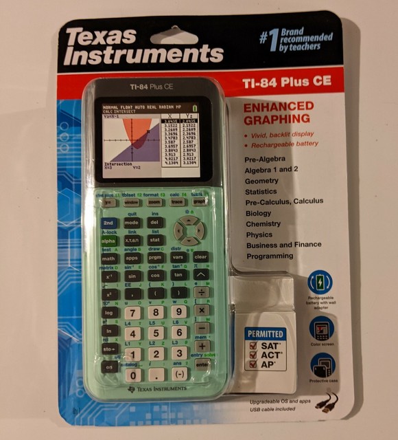 Texas Instruments TI 84 Plus CE Graphing Calculator For Sale Online EBay