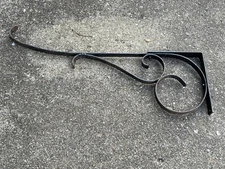 Large Antique Victorian Style Steel Corbel Wall Plant Hanger Bracket