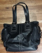 Coach Black Leather Soho Bag 10037