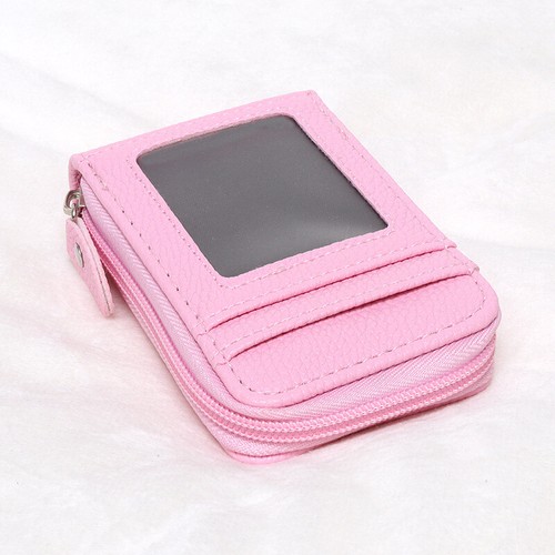 Portable Card Holder Organ Card Case Unisex Business Card Holder Zipper Wallet - Picture 24 of 35