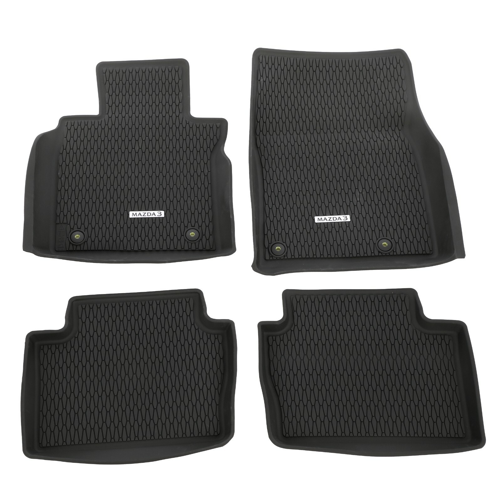 Alfombrillas de goma para Mazda 3 2019-2023 (N/P BEPNV0350A)