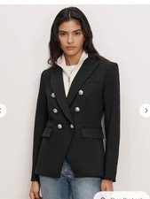 Veronica Beard Miller Dickey Jacket Black  Do...