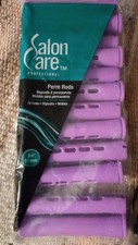 Salon Care Professional Perm Rods 12 rods 3/4" 18 MM Purple 3 sets