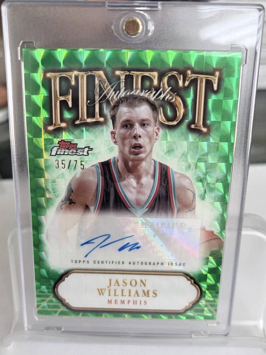 Topps Jason Williams Basketball Serial Numbered Sports Trading
