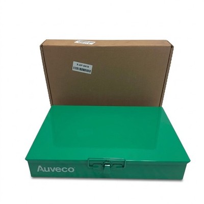 Auveco 1-912B 12 Compartment Large Metal Parts Storage Empty Drawer Box Green