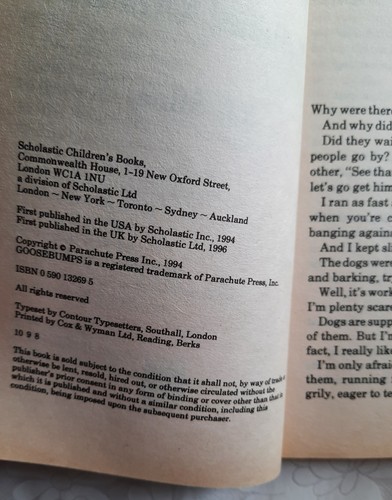 Goosebumps Books x8 Bundle R L Stine - Vintage & Modern Horror Series Kids Books - Picture 14 of 24