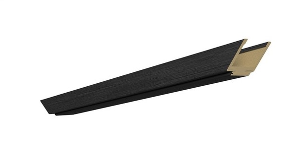 Domoletti Horizontale Verstellbare Rahmen Aus MDF Anthrazit Eiche 80,5 Cm-image
