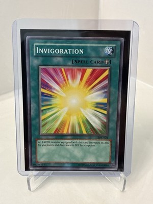 Yugioh - Invigoration (SDK-021) - Common Unlimited Vintage FREE SHIPPING