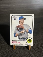 2022 Topps Heritage High Number BOBBY WITT JR #520 RC Image Variation SP SSP
